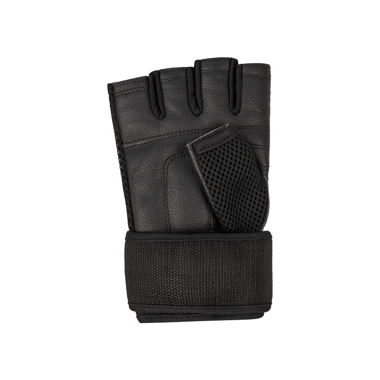 Royal" Leather Weightlifting Gloves - Black 2 Royal" Leather Weightlifting Gloves - Black 2