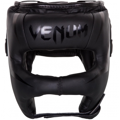 "Venum" šalmas Elite Iron - Black/Black 2 "Venum" šalmas Elite Iron - Black/Black 2
