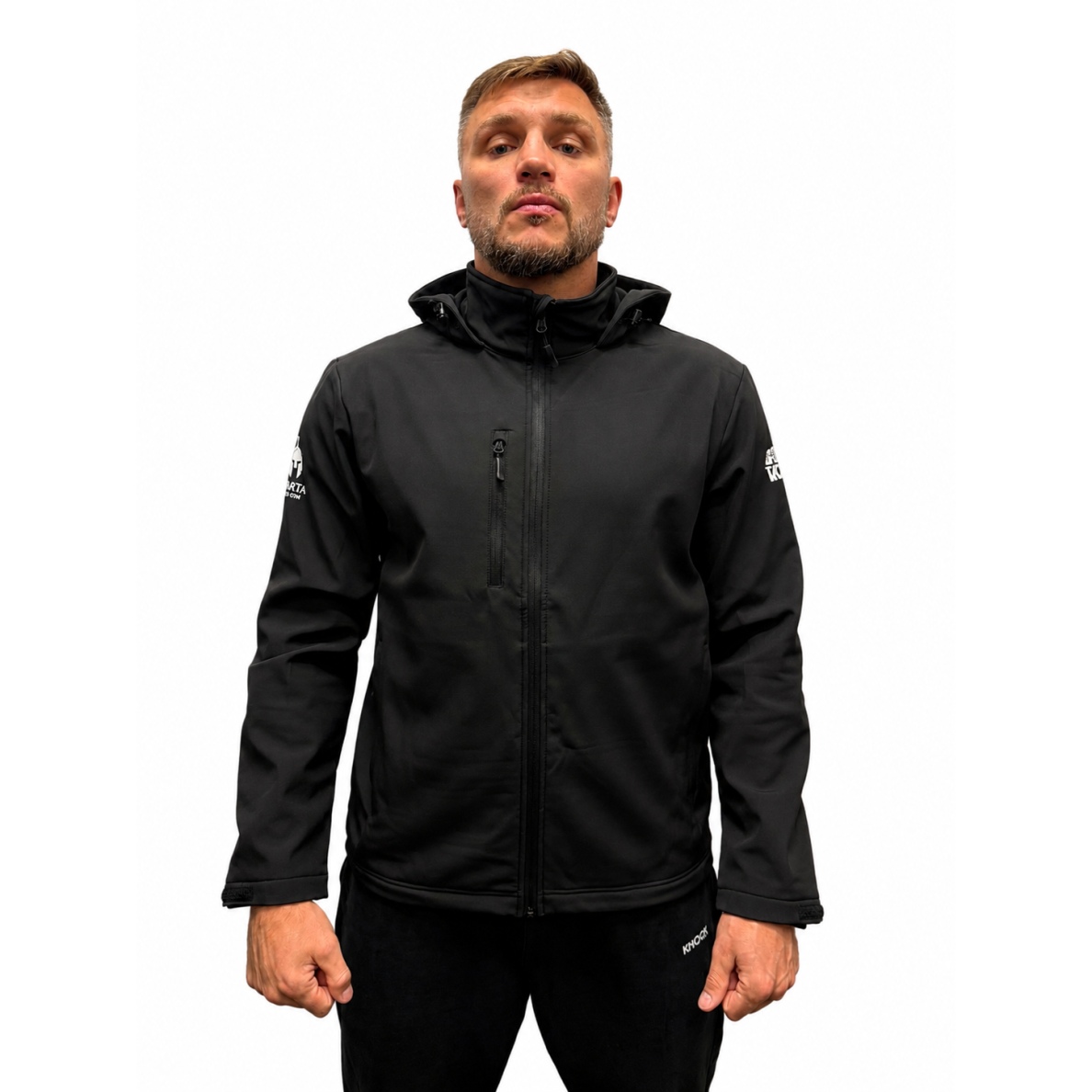 "Sergej Maslobojev" Neoprene Zip Hoodie - Team Kuvalda "Sergej Maslobojev" Neoprene Zip Hoodie - Team Kuvalda