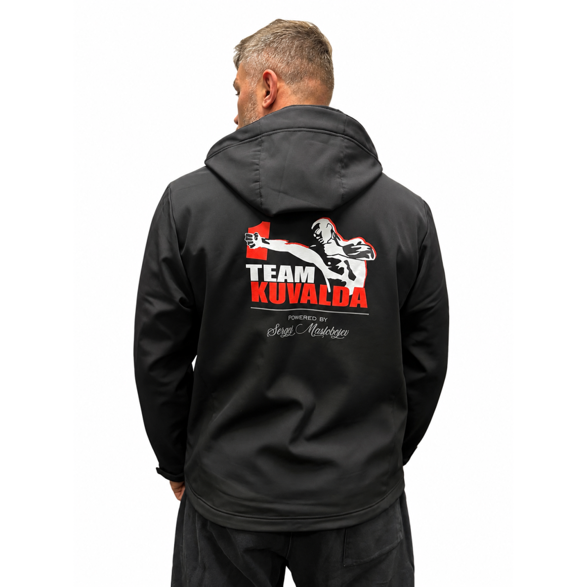"Sergej Maslobojev" Neoprene Zip Hoodie - Team Kuvalda Logo 1 "Sergej Maslobojev" Neoprene Zip Hoodie - Team Kuvalda Logo 1