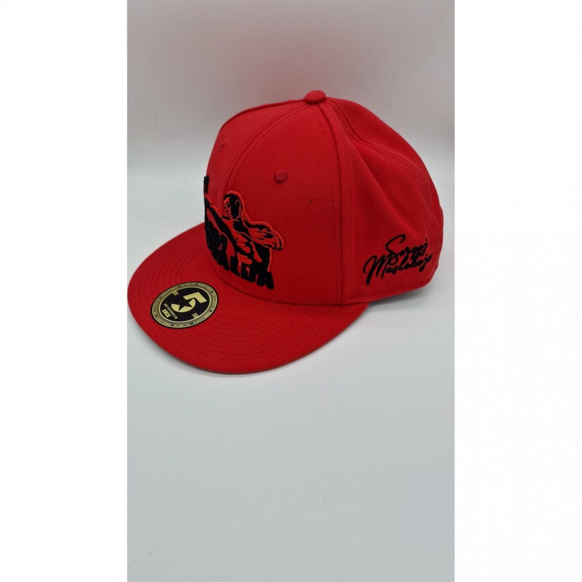 "Sergej Maslobojev" Personalized Cap – Flat Snapback – Red "Sergej Maslobojev" Personalized Cap – Flat Snapback – Red