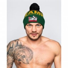 "Sergej Maslobojev" vardinė žieminė kepurė - Winter - Green