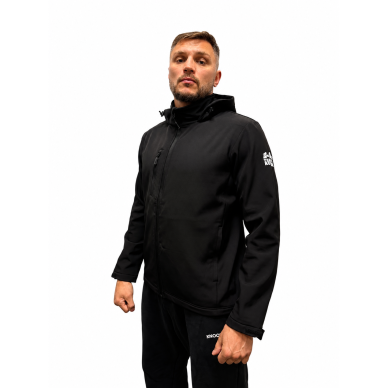 "Sergej Maslobojev" Neoprene Zip Hoodie - Team Kuvalda 3