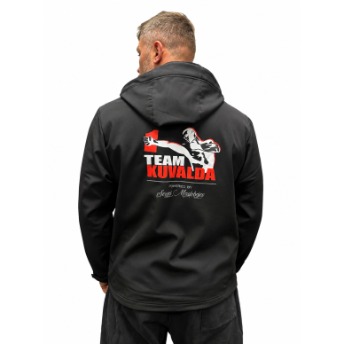 "Sergej Maslobojev" Neoprene Zip Hoodie - Team Kuvalda Logo 1 "Sergej Maslobojev" Neoprene Zip Hoodie - Team Kuvalda Logo 1