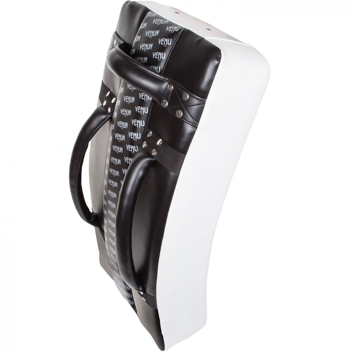 "Venum" skydas Absolute Long Kick Shield - Black/Ice 2