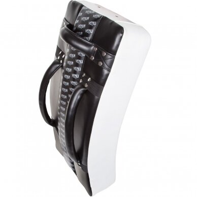 "Venum" skydas Absolute Long Kick Shield - Black/Ice 2