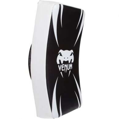 Venum Absolute Long Kick Shield - Black/Ice Venum Absolute Long Kick Shield - Black/Ice