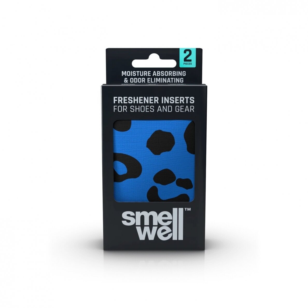 "SmellWell" avalynės bei bokso pirštinių priežiūra - antibakteriniai maišeliai (2vnt.) - Leopard Blue 2