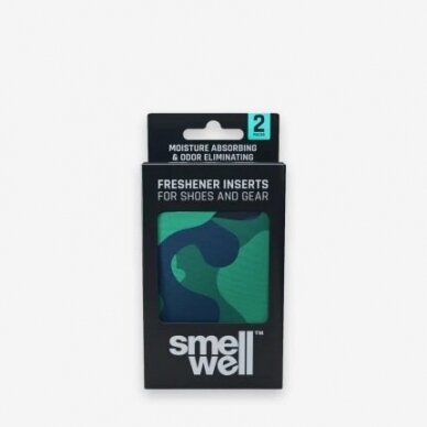 "SmellWell" avalynės bei bokso pirštinių priežiūra - antibakteriniai maišeliai (2vnt.) - Camo Green