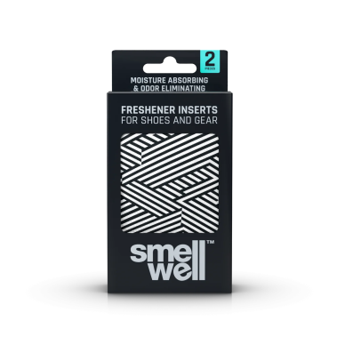 "SmellWell" Shoe and Boxing Glove Care – Antibacterial Deodorizing Bags (2 pcs.) – Geometric Grey
