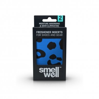"SmellWell" Shoe and Boxing Glove Care – Antibacterial Deodorizing Bags (2 pcs.) – Leopard Blue 2 "SmellWell" Shoe and Boxing Glove Care – Antibacterial Deodorizing Bags (2 pcs.) – Leopard Blue 2
