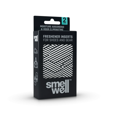 "SmellWell" Shoe and Boxing Glove Care – Antibacterial Deodorizing Bags (2 pcs.) – Geometric Grey 1