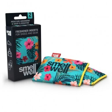 "SmellWell" Shoe and Boxing Glove Care – Antibacterial Deodorizing Bags (2 pcs.) – Tropical Blue "SmellWell" Shoe and Boxing Glove Care – Antibacterial Deodorizing Bags (2 pcs.) – Tropical Blue