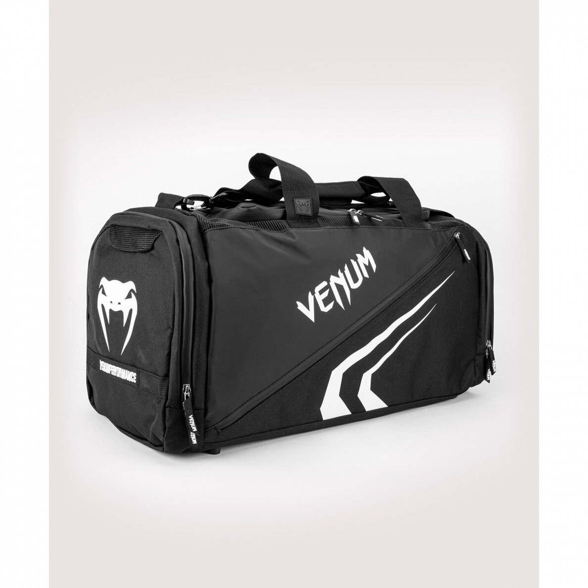 Venum Trainer Lite Evo Sports Bag – Black/White 2 Venum Trainer Lite Evo Sports Bag – Black/White 2