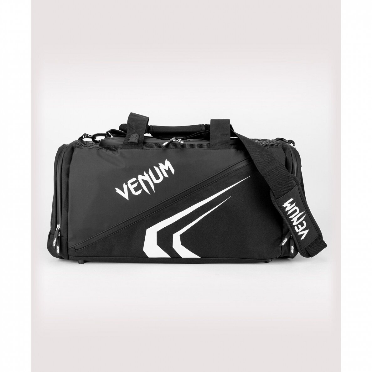 Venum Trainer Lite Evo Sports Bag – Black/White 1 Venum Trainer Lite Evo Sports Bag – Black/White 1