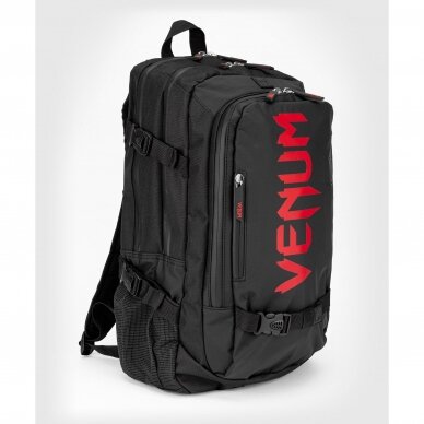 "Venum" Pro Evo Sports Backpack – Black/Red 1 "Venum" Pro Evo Sports Backpack – Black/Red 1