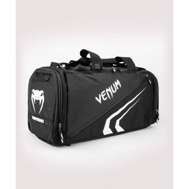 Venum Trainer Lite Evo Sports Bag – Black/White 2