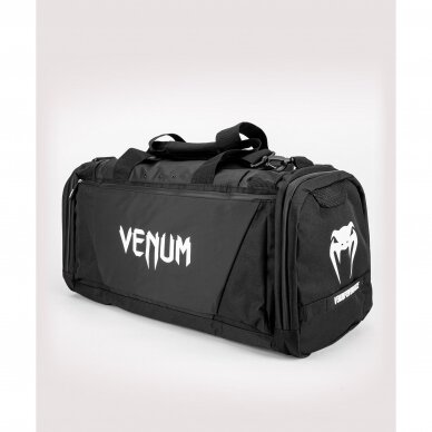 Venum Trainer Lite Evo Sports Bag – Black/White 3