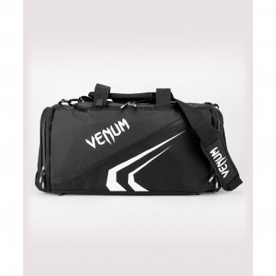 Venum Trainer Lite Evo Sports Bag – Black/White 1