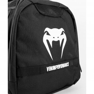 Venum Trainer Lite Evo Sports Bag – Black/White 7 Venum Trainer Lite Evo Sports Bag – Black/White 7
