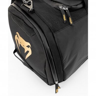 Venum Trainer Lite Evo Sports Bag – Black/Gold 3