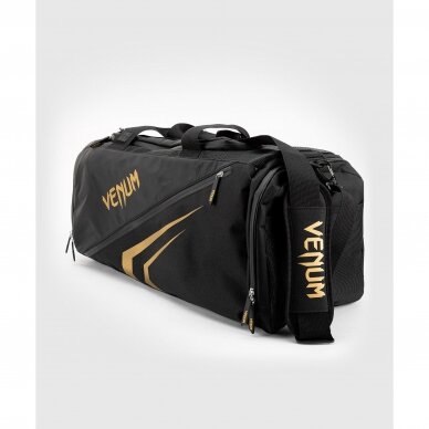 Venum Trainer Lite Evo Sports Bag – Black/Gold 7