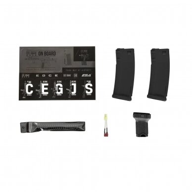 Šratasvydžio automatas - SA-E06-H EDGE™ Carbine Replica Heavy Ops Stock - Black (Specna Arms) 15
