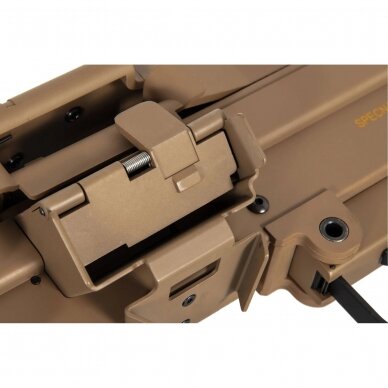 Šratasvydžio kulkosvaidis - SA-249 MK2 CORE™ Machine Gun Replica - Tan (Specna Arms) 9