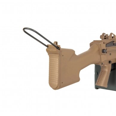 Šratasvydžio kulkosvaidis - SA-249 MK2 CORE™ Machine Gun Replica - Tan (Specna Arms) 12