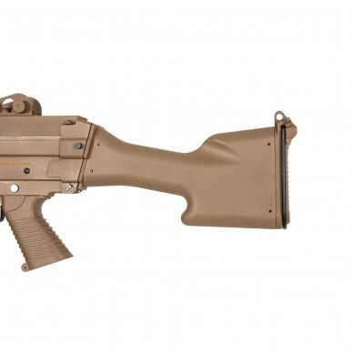 Šratasvydžio kulkosvaidis - SA-249 MK2 CORE™ Machine Gun Replica - Tan (Specna Arms) 14