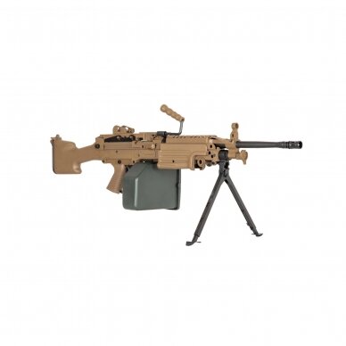 Šratasvydžio kulkosvaidis - SA-249 MK2 CORE™ Machine Gun Replica - Tan (Specna Arms) 3