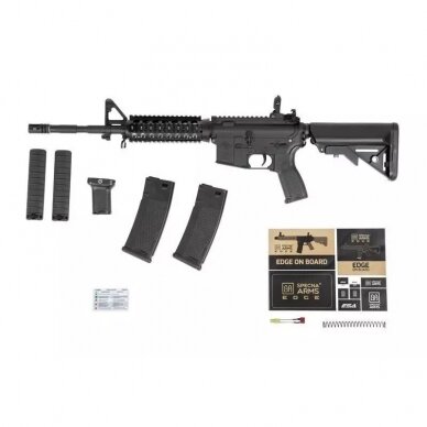 Šratasvydžio automatas - SA-E03 EDGE™ RRA Carbine Replica - Black (Specna Arms) 16