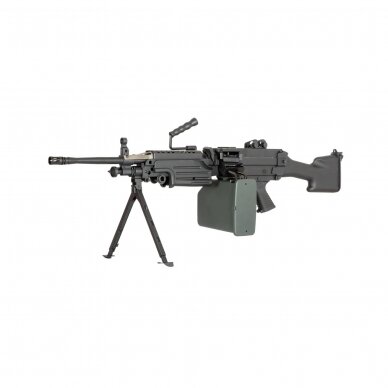 Šratasvydžio kulkosvaidis - SA-249 MK2 CORE™ Machine Gun Replica - Black (Specna Arms) 2