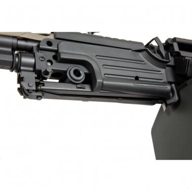 Šratasvydžio kulkosvaidis - SA-249 MK2 CORE™ Machine Gun Replica - Black (Specna Arms) 12