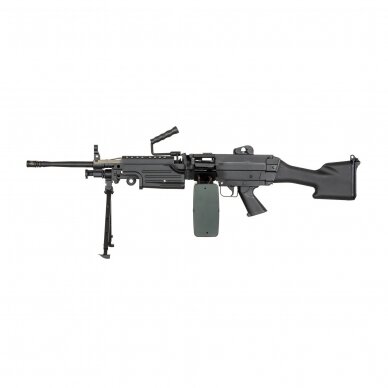 Šratasvydžio kulkosvaidis - SA-249 MK2 CORE™ Machine Gun Replica - Black (Specna Arms) 1