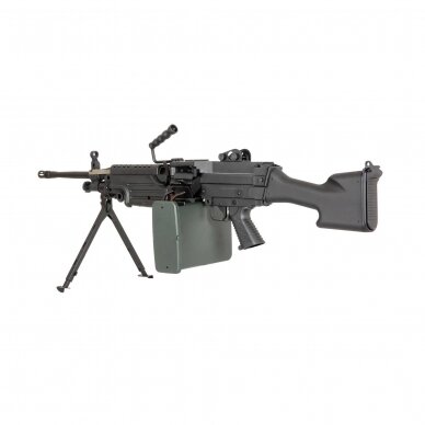 Šratasvydžio kulkosvaidis - SA-249 MK2 CORE™ Machine Gun Replica - Black (Specna Arms) 5