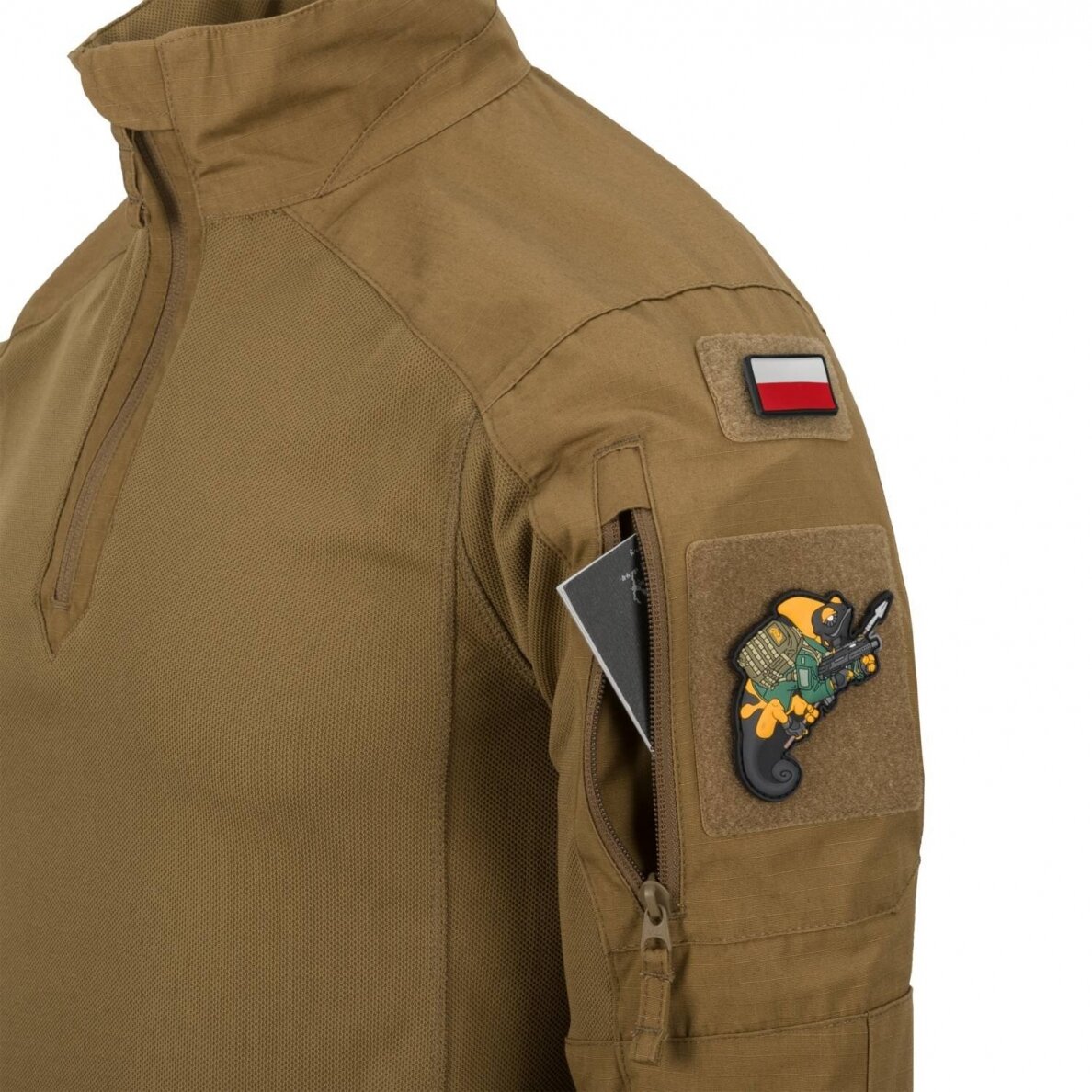 "Helikon" taktiniai marškinėliai - MCDU Combat Shirt - NyCo Ripstop - Black (BL-MCD-NR-01) 5 "Helikon" taktiniai marškinėliai - MCDU Combat Shirt - NyCo Ripstop - Black (BL-MCD-NR-01) 5