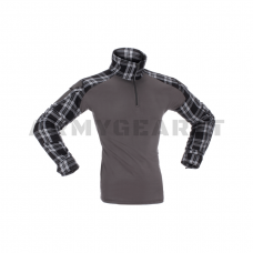 "Invader Gear" Taktiniai marškinėliai - Flannel Combat Shirt - Black (27681)