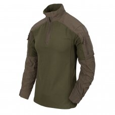 "Helikon" taktiniai marškinėliai - MCDU COMBAT SHIRT - RAL 7013 / OLIVE GREEN (BL-MCD-NR-8102A)