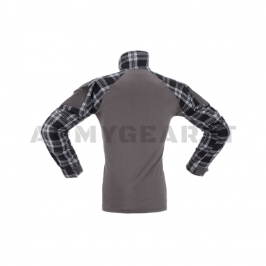 "Invader Gear" Taktiniai marškinėliai - Flannel Combat Shirt - Black (27681) 1