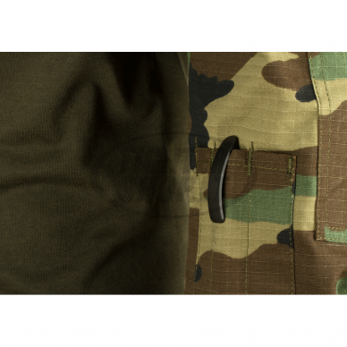 "Invader Gear" Taktiniai marškinėliai - Combat Shirt - Woodland (10214882240) 4