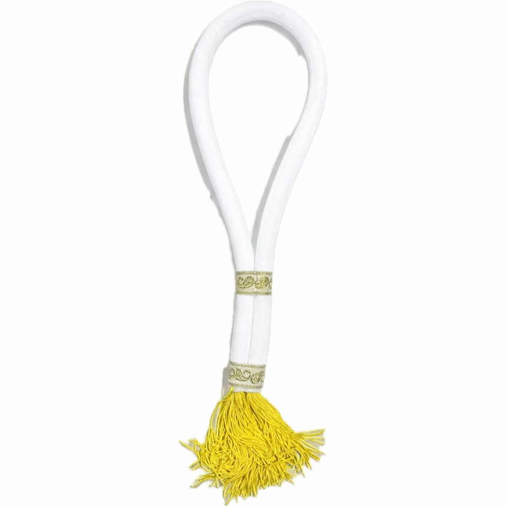"Top King" Thai kovotojo atributika Mongkol - White/Yellow