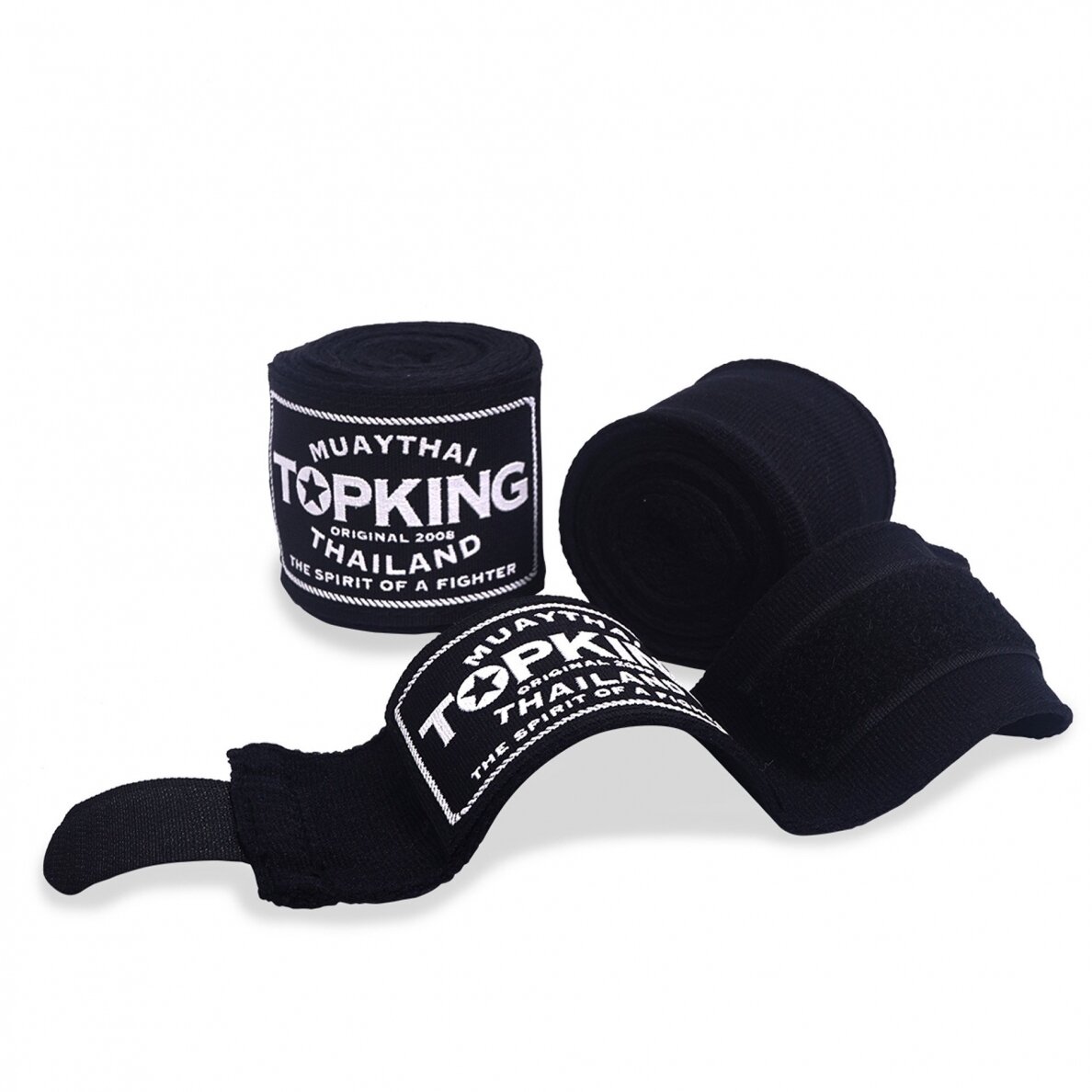"Top King" elastiniai bintai  - Black (4.5M)