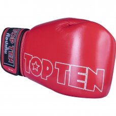 "TopTen" bokso pirštinės Competition IFMA - Red