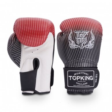"Top King" bokso pirštinės - Super Star Air - Red "Top King" bokso pirštinės - Super Star Air - Red