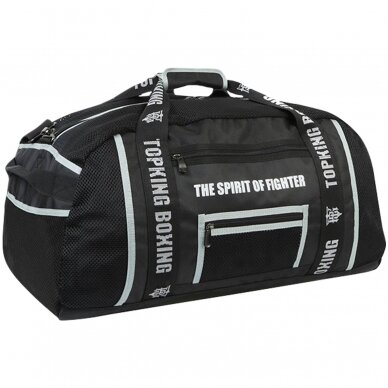 "Top King" Sport Bag - Black/Grey "Top King" Sport Bag - Black/Grey