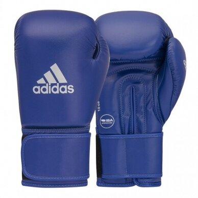 "Adidas" bokso pirštinės Competition IBA - Blue "Adidas" bokso pirštinės Competition IBA - Blue
