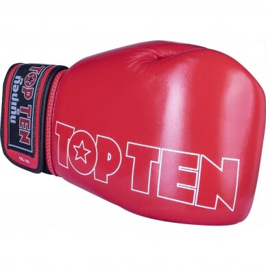 "TopTen" bokso pirštinės Competition IFMA - Red 1