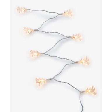 Short 8 LED light string - Christmas tree
