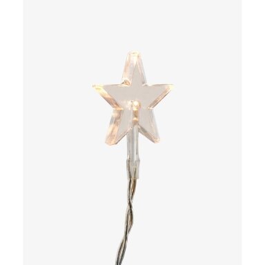 Short 8 LED light string - Star